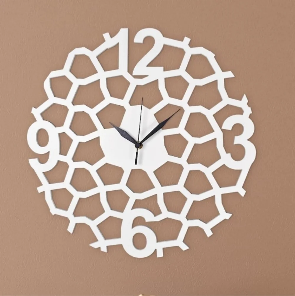 Modern Wall Clock, by MSK Non-Ticking, Decorative 11.5 ✨️$40 on Amazon✨️